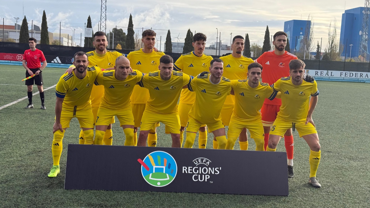 La Selección Canaria clasifica a la final de la UEFA Regions Cup