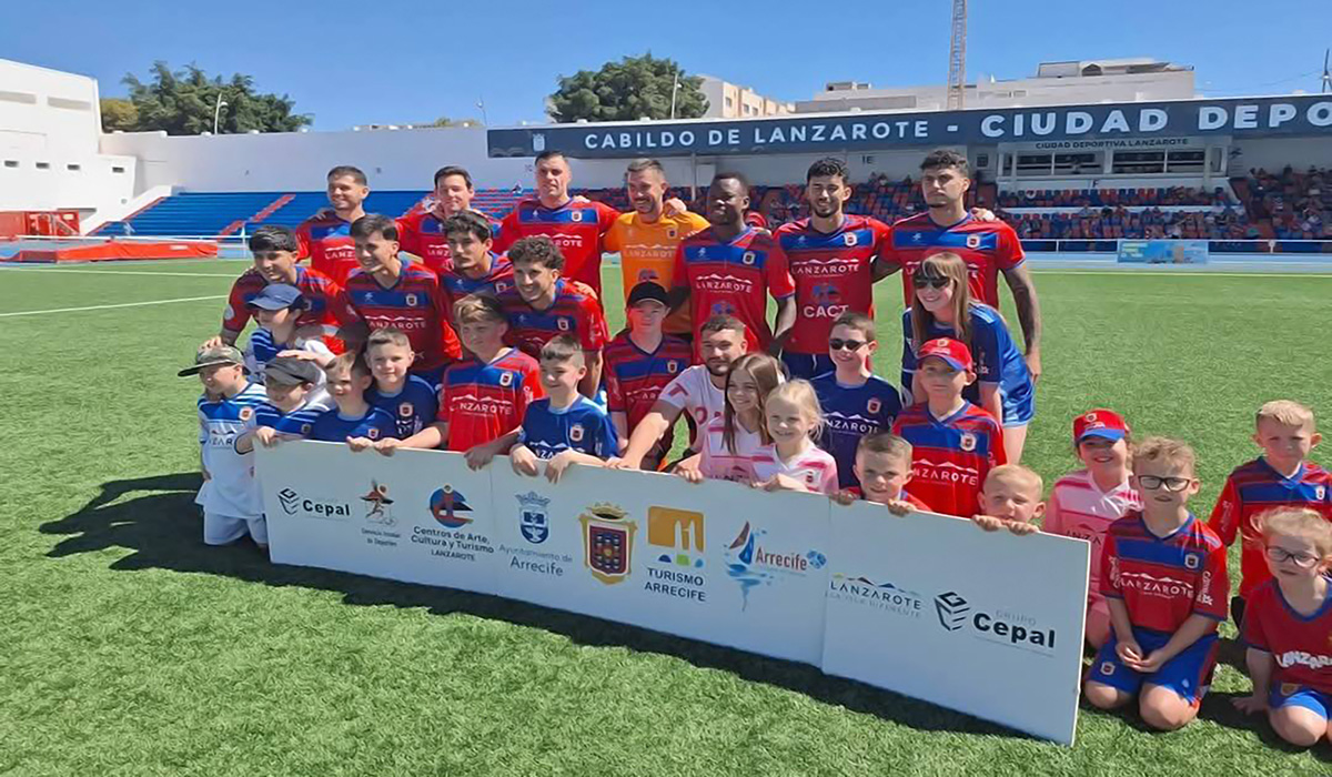 La UD Lanzarote sentencia en la primera parte y se impone con autoridad al Arucas (3-1)