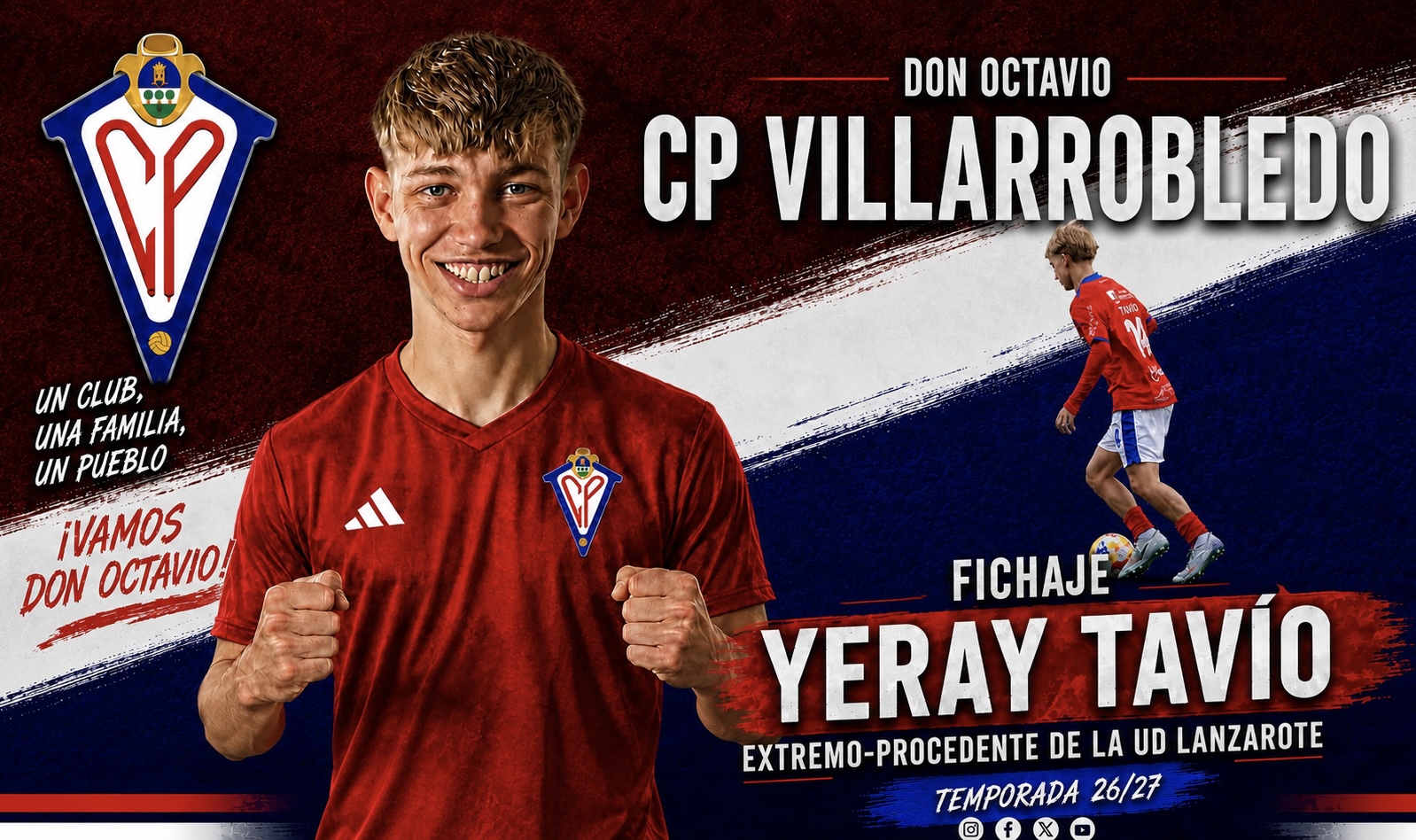 Yeray Tavío continúa su progresión y jugará en el CP Villarrobledo