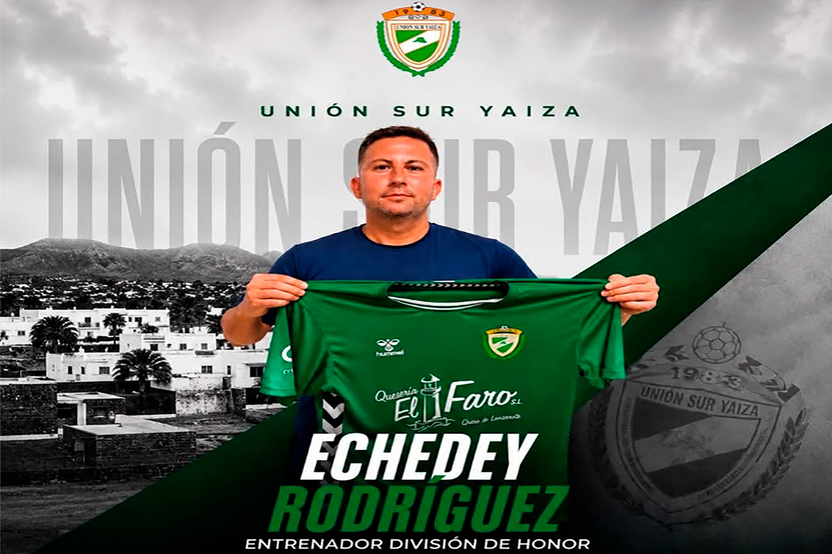 El Unión Sur Yaiza confía su juvenil de División de Honor a Echedey Rodríguez
