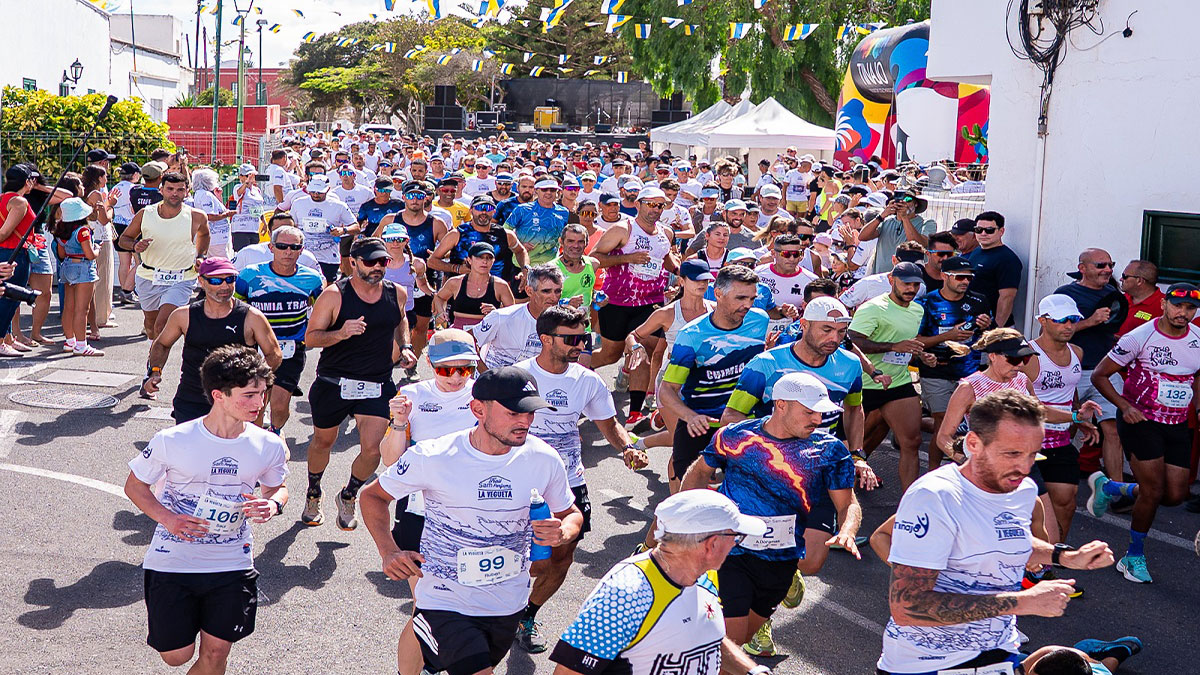 Adrián Hernández, Ania Lamprecht, Hugo Pérez y Aurora García se proclaman vencedores del Trail La Vegueta