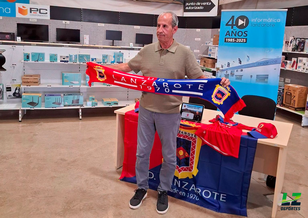 Hoy arranca oficialmente la era de Juan Antonio Machín en la UD Lanzarote