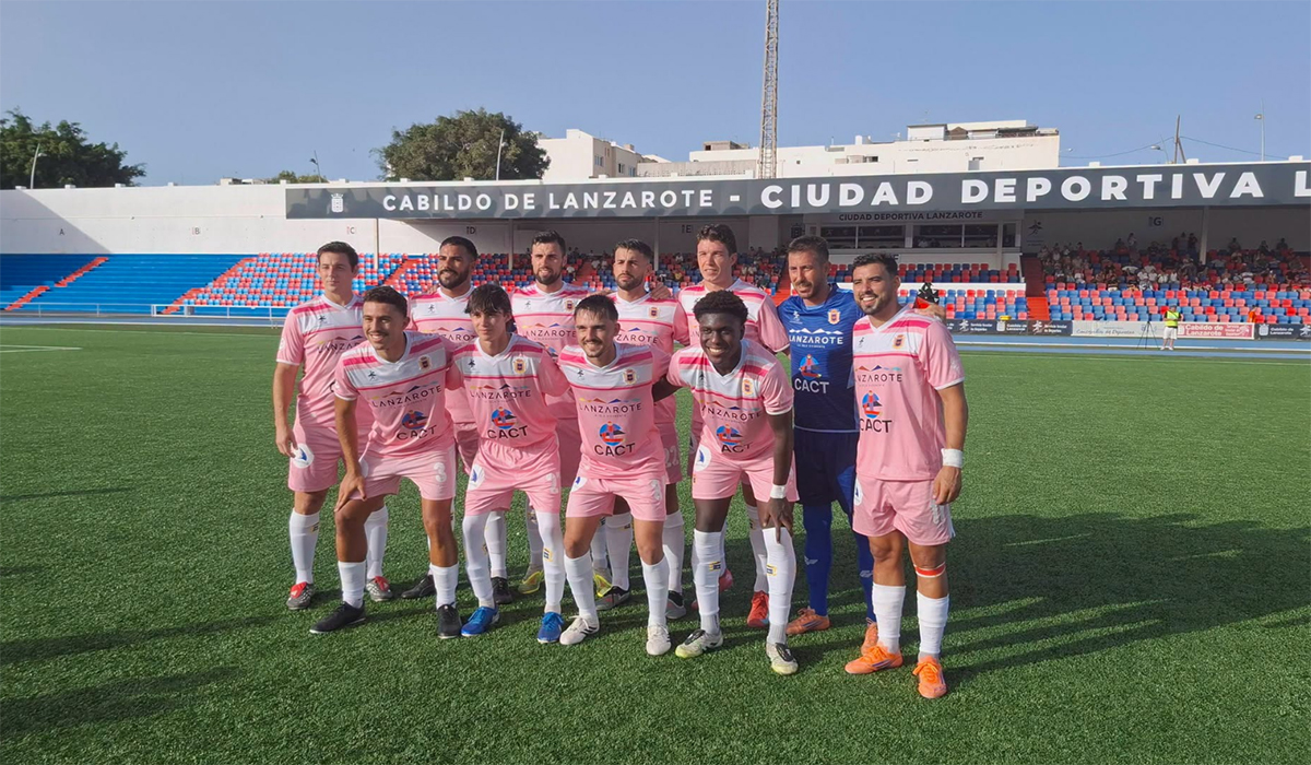 La UD Lanzarote planta cara al Arenas Club, pero se queda sin final del Torneo San Ginés